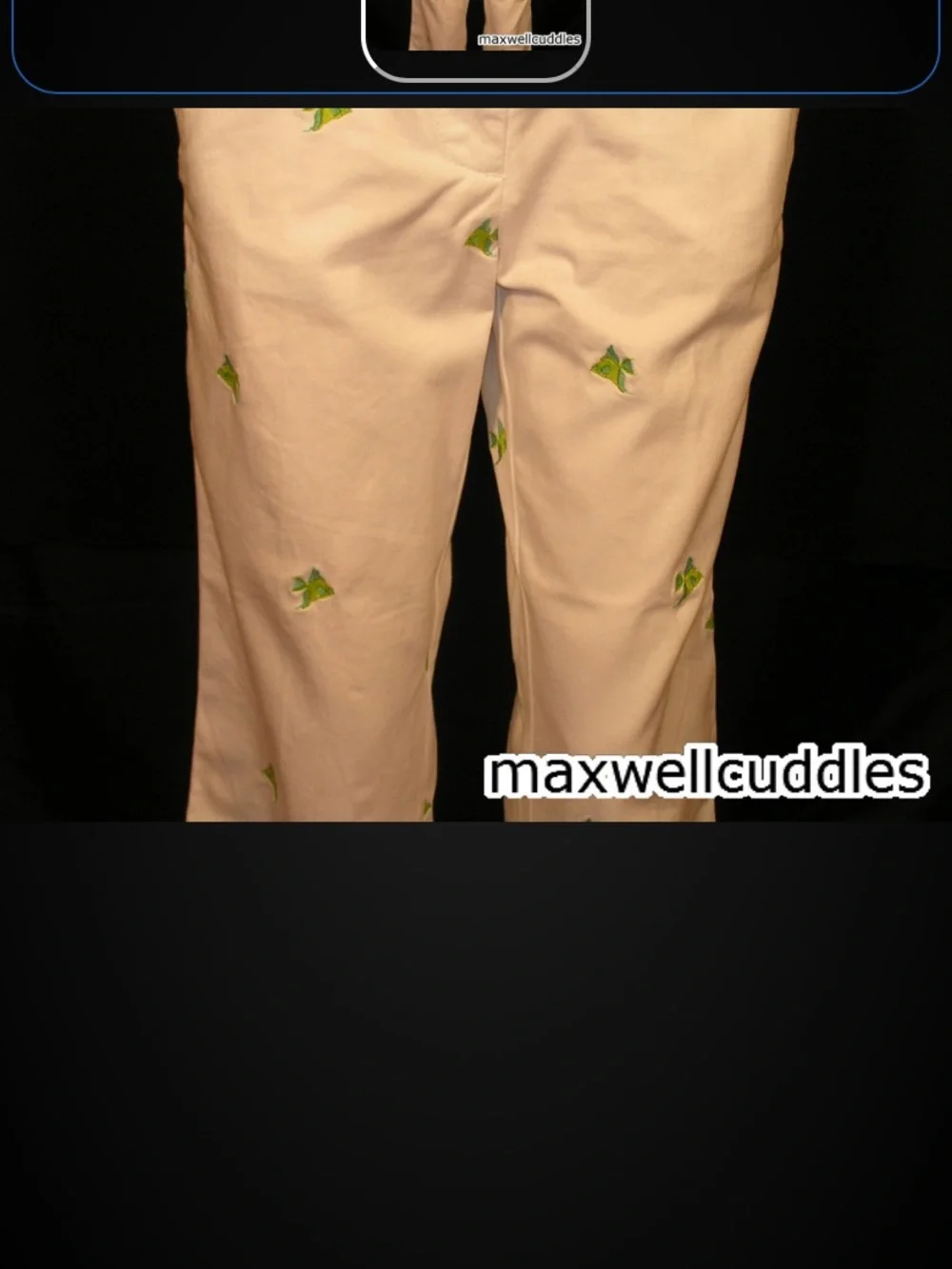 J CREW CROPPED WHITE CHINOS ANGELFISH CRITTER New With Tags Size 0